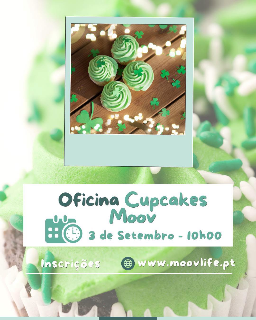 Oficina Cupcakes Moov — event image